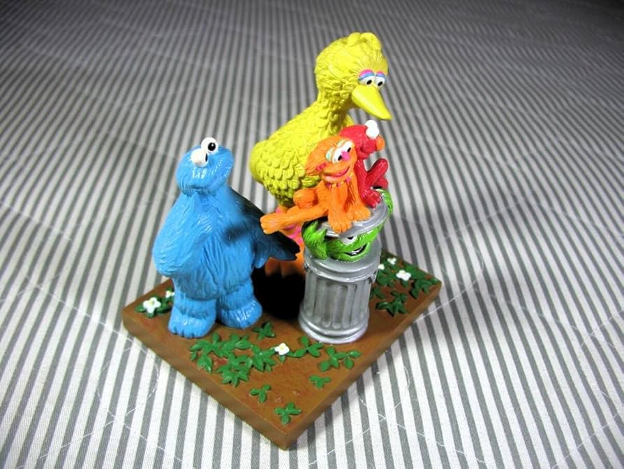 セサミストリート 30周年 PVCフィギュアセット SESAME STREET/セサミストリート・TYCO・30th・PVCフィギュア
